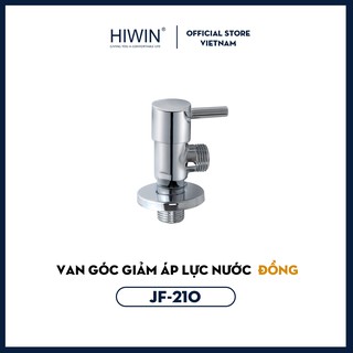Van góc giảm áp lực nước đồng cao cấp mặt gương Hiwin JF-210