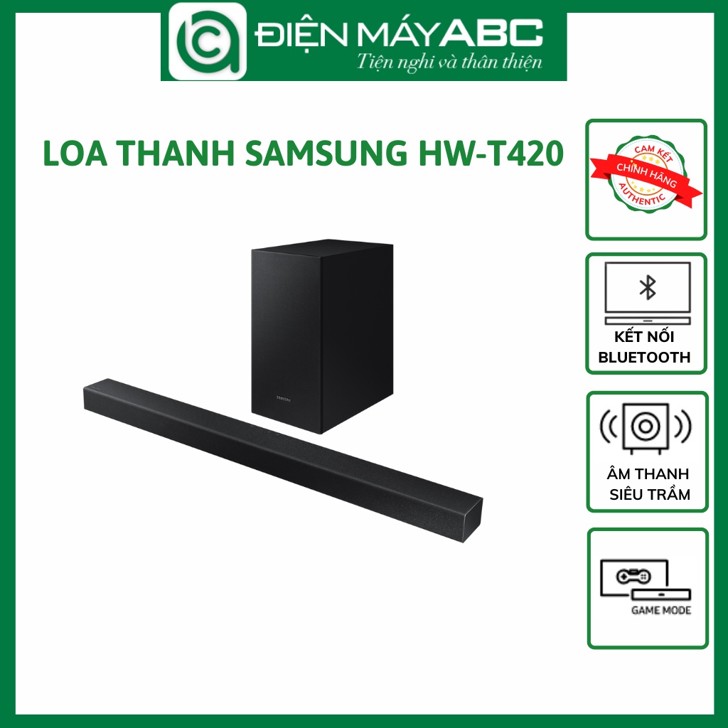 Loa thanh Samsung HW-T420 150W - Hàng Chính Hãng
