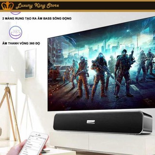 Loa thanh bluetooth 5.0 a36 10w - 12 tiếng phát nhạc loa máy tính loa tivi fm bass mạnh, âm thanh siêu trầm