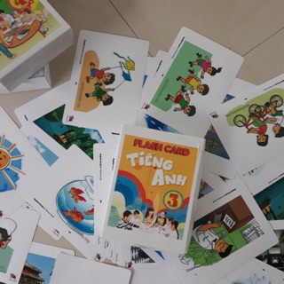 Flashcard tiếng Anh lớp 3 A5 1 mặt