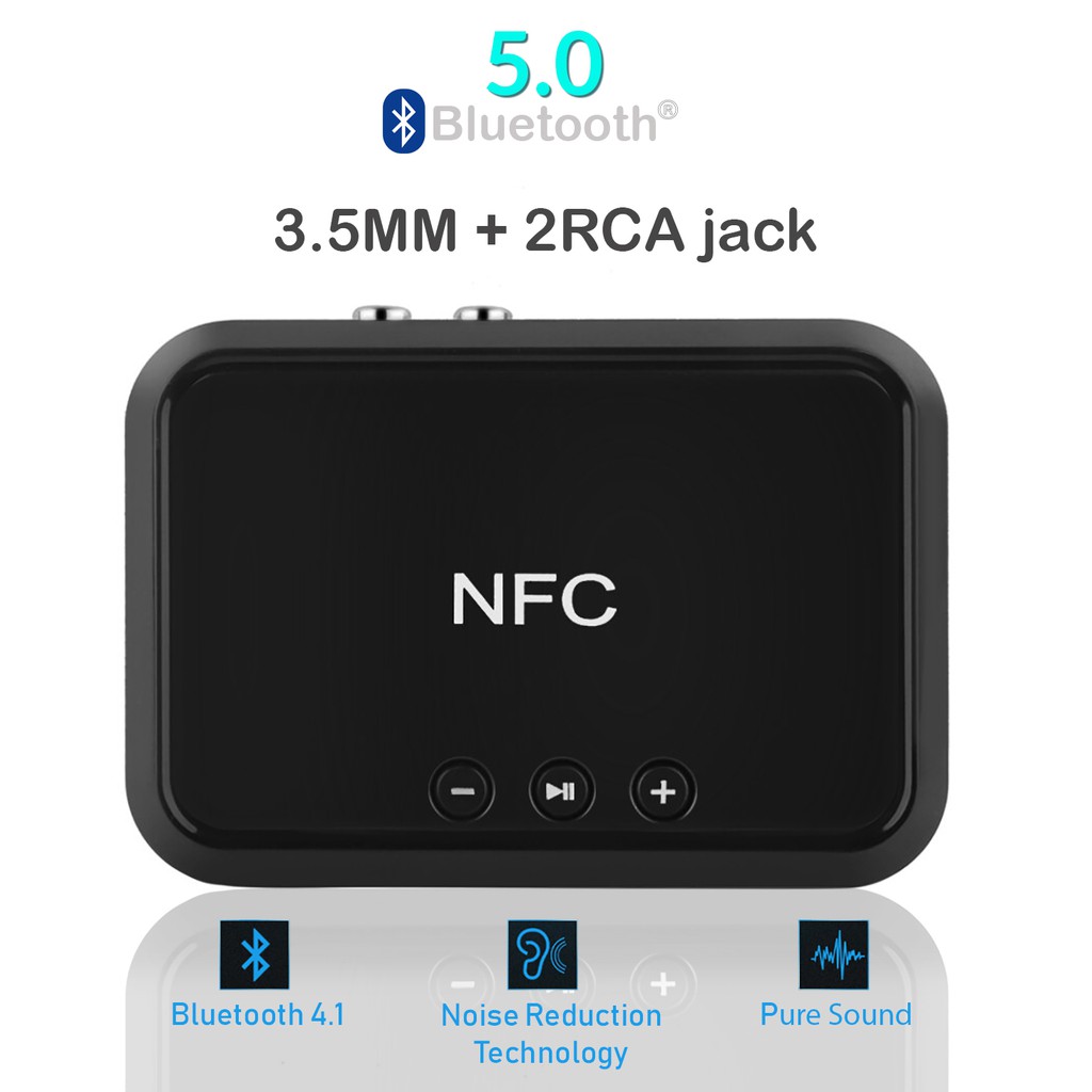  Thiết Bị Nhận Bluetooth 5.0 cho Loa, Tai nghe, Amply | Hỗ trợ kết nối NFC