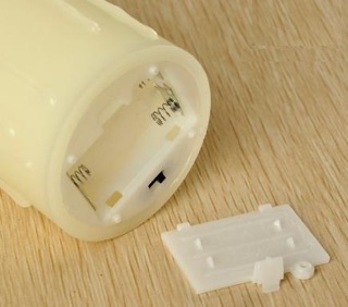 Bộ 3 nến điện tử lớn (size 10cm-12cm-15cm)