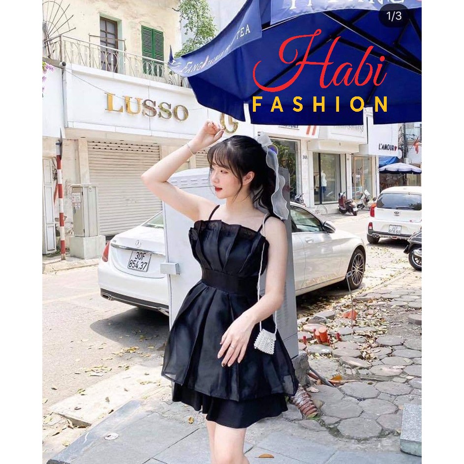 Váy đầm dự tiệc trắng công chúa 2 dây xếp ly ngực, váy thiết kế cao cấp giá rẻ (kèm ảnh shop) | BigBuy360 - bigbuy360.vn