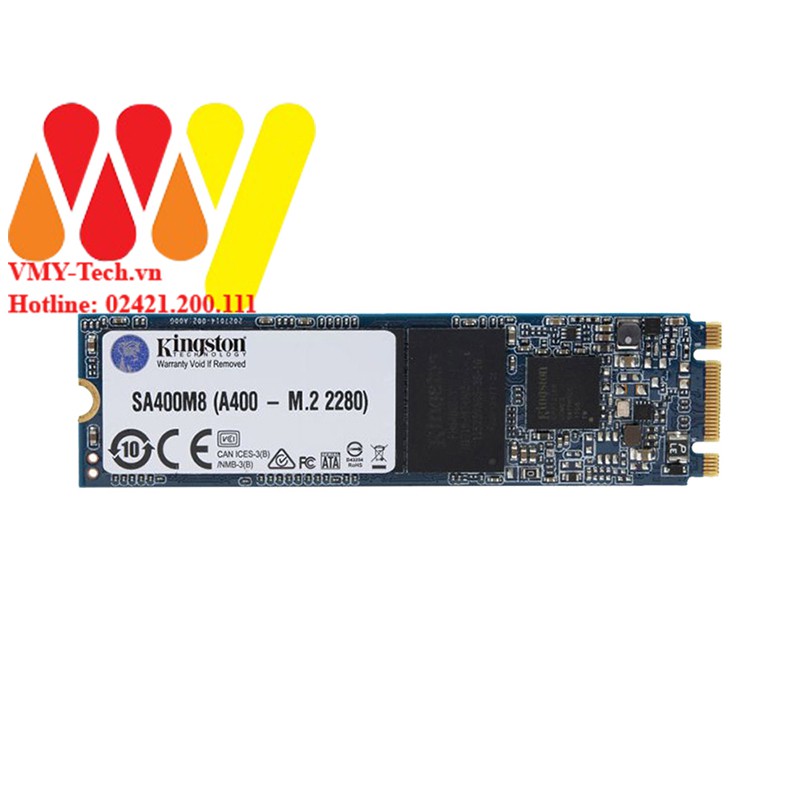 Chính hãng - Ổ cứng SSD Kingston 120GB A400 M2 SATA - BH 3 năm NEW 100%