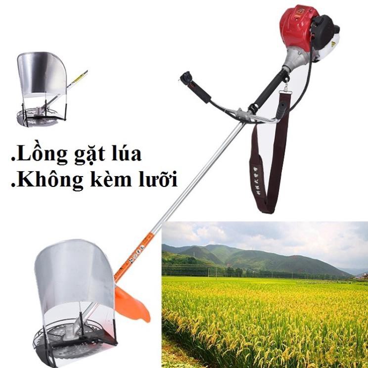 Combo bộ lồng gặt lúa gắn máy cắt cầm tay