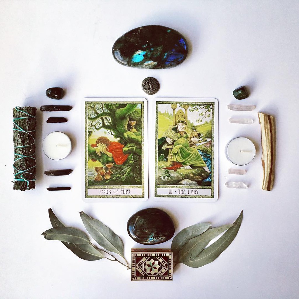 Bài DruidCraft Tarot  Kit Edition