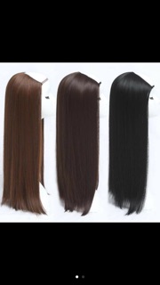 Tóc kẹp hình chữ u duỗi thẳng