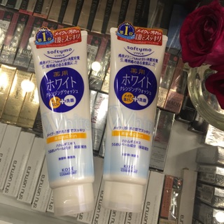 Sữa rửa mặt Kose Softymo White Cleansing Wash 190gr