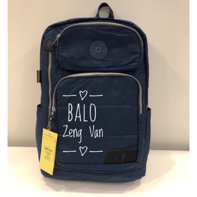 Balo Laptop KIPLING 113 dây kéo bên