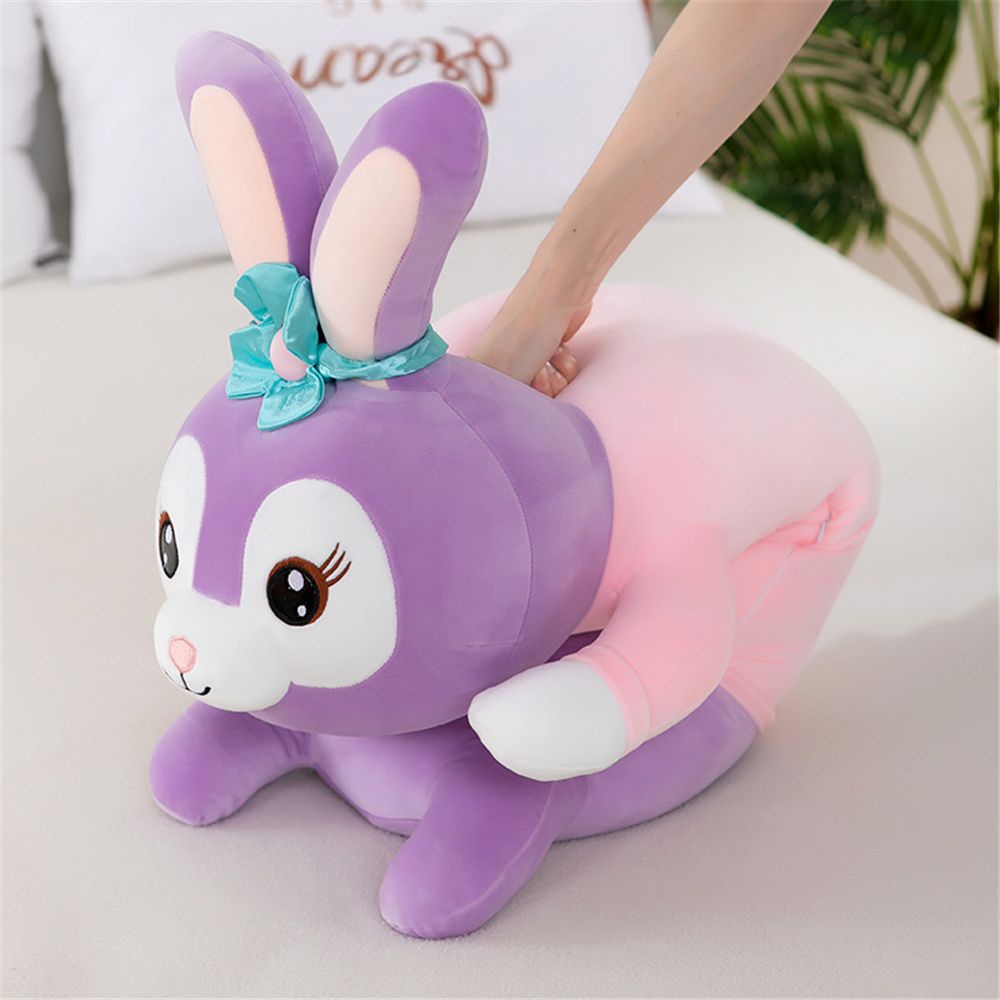 Gối ôm nhồi bông hình thỏ stellalou dài mềm mại cho trẻ em