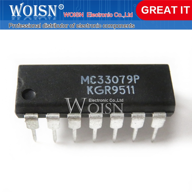 Bộ Điện Tử 10 Linh Kiện MC33079P DIP-14 MC33079 DIP14 33079P DIP ynb