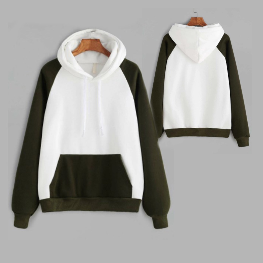 Áo Khoác Hoodie Chui Đầu 2D Màu Xanh Lá Quân Đội Cỡ Lớn S M L XL XXL 3XL 4XL 5XL Cho Cặp Đôi