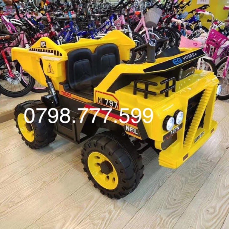 Xe ô tô điện trẻ em Nel truck 797 Xe Ben