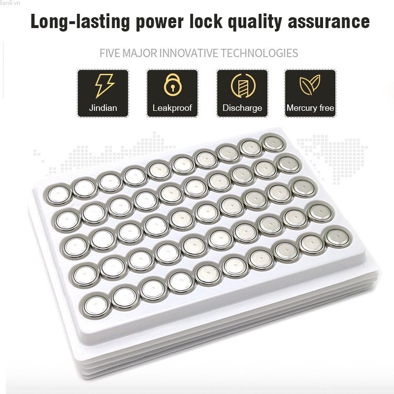 ✔Pin hạt nút LR1130 dùng cho nến điện tử