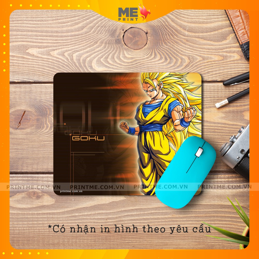 Lót chuột dragon ball, Pad chuột in theo yêu cầu đủ loại anime – game – manga giá rẻ PRINTME SHOP