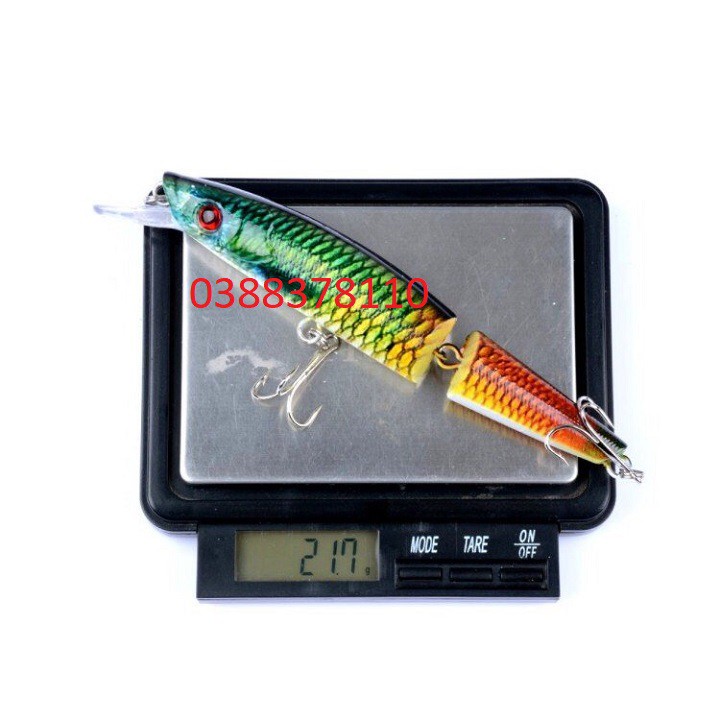 Mồi Cá Giả Câu Lure 2 Khúc 14cm /21,7g