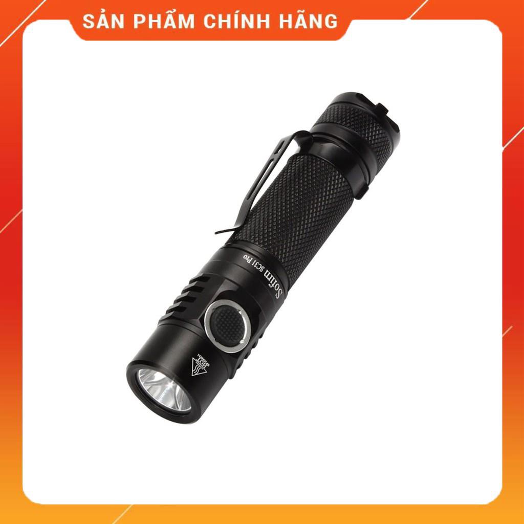 Đèn pin SOFIRN SC31 PRO - độ sáng 2000lm LED SST40, pin 18650 3000mAh (kèm theo) Cổng sạc Type-C sử dụng IU ANDURIL