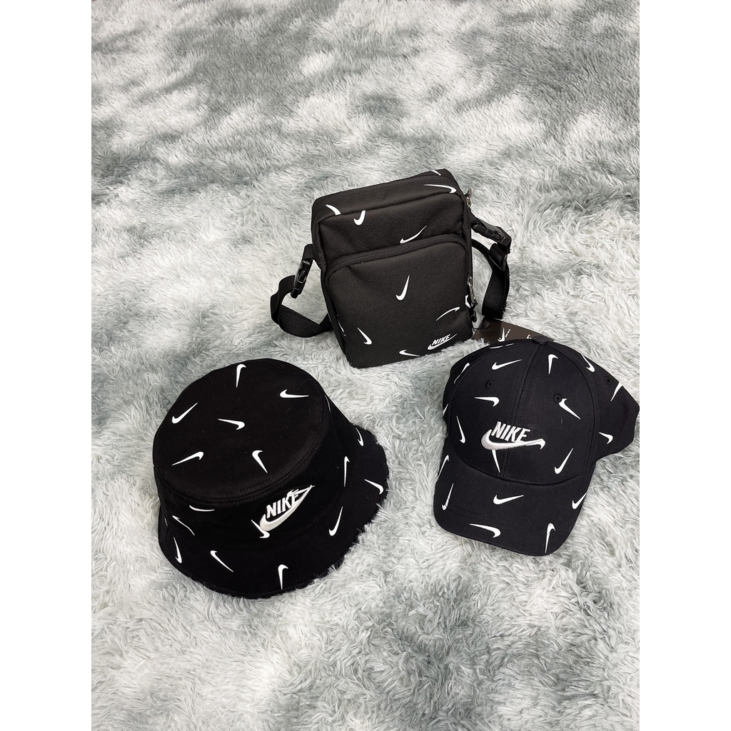 Nón Vành, Mũ Lưỡi Trai Monogram Logo Bucket Hat & Ball Cap H109 & H108