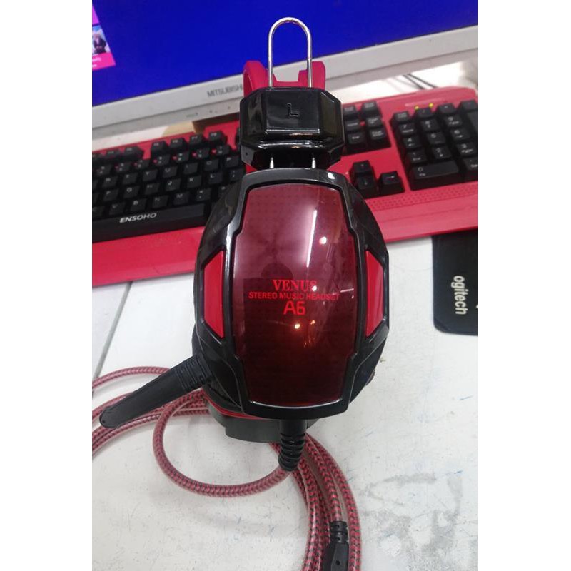 [Mã ELFLASH5 giảm 20K đơn 50K] Tai nghe vi tính Venus A6 dây bọc dù siêu bền, siêu rẻ | BigBuy360 - bigbuy360.vn