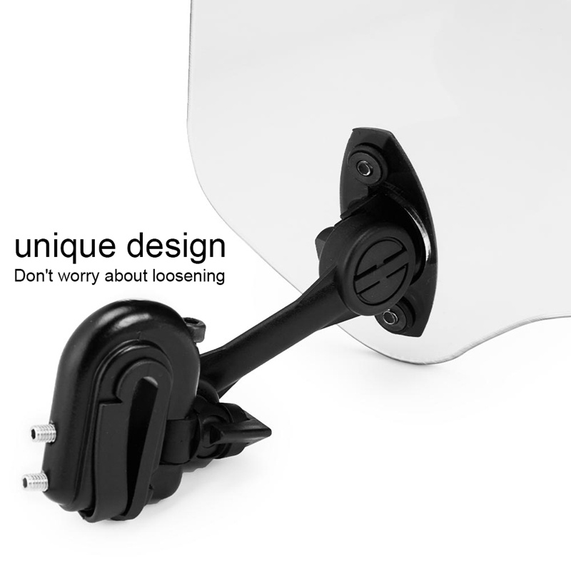 Kính Chắn Gió Mở Rộng Tùy Chỉnh Tiện Dụng Cho Xe Mô Tô Honda Suzuki Kawasaki Yamaha