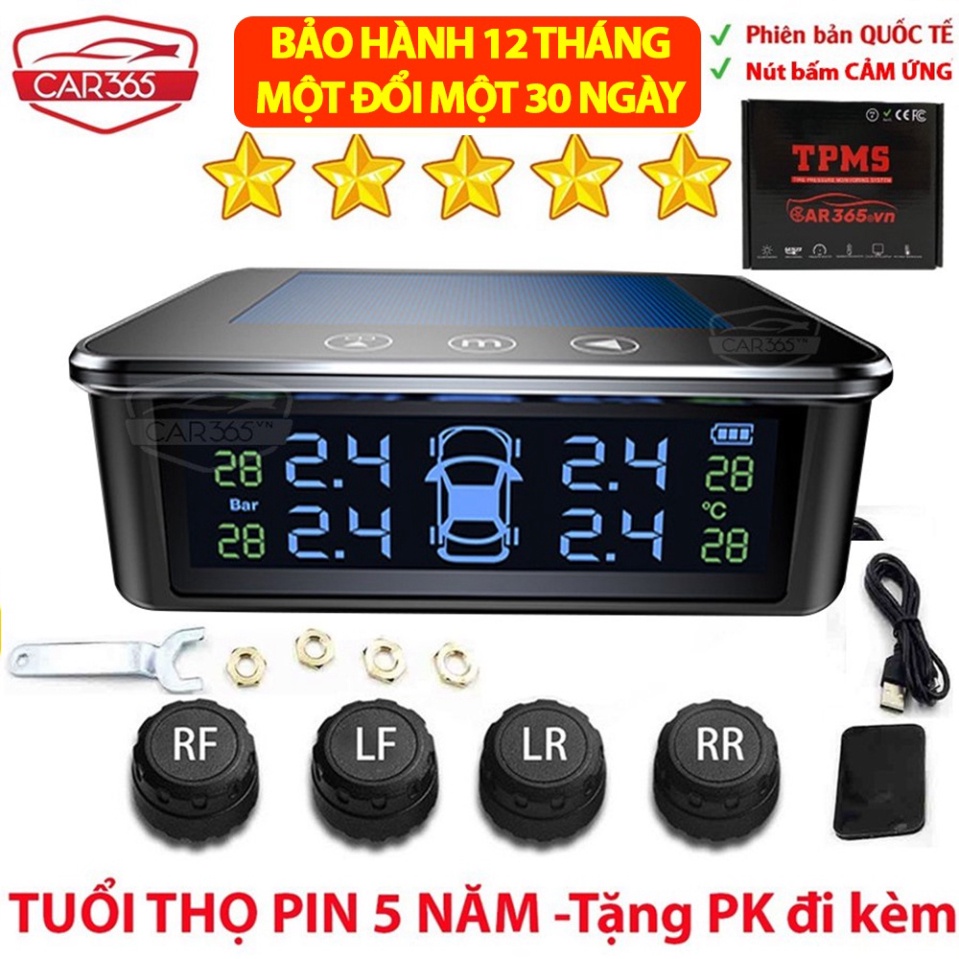 Cảm biến áp lực lốp xe con van ngoài nước ngoài mới thời thượng