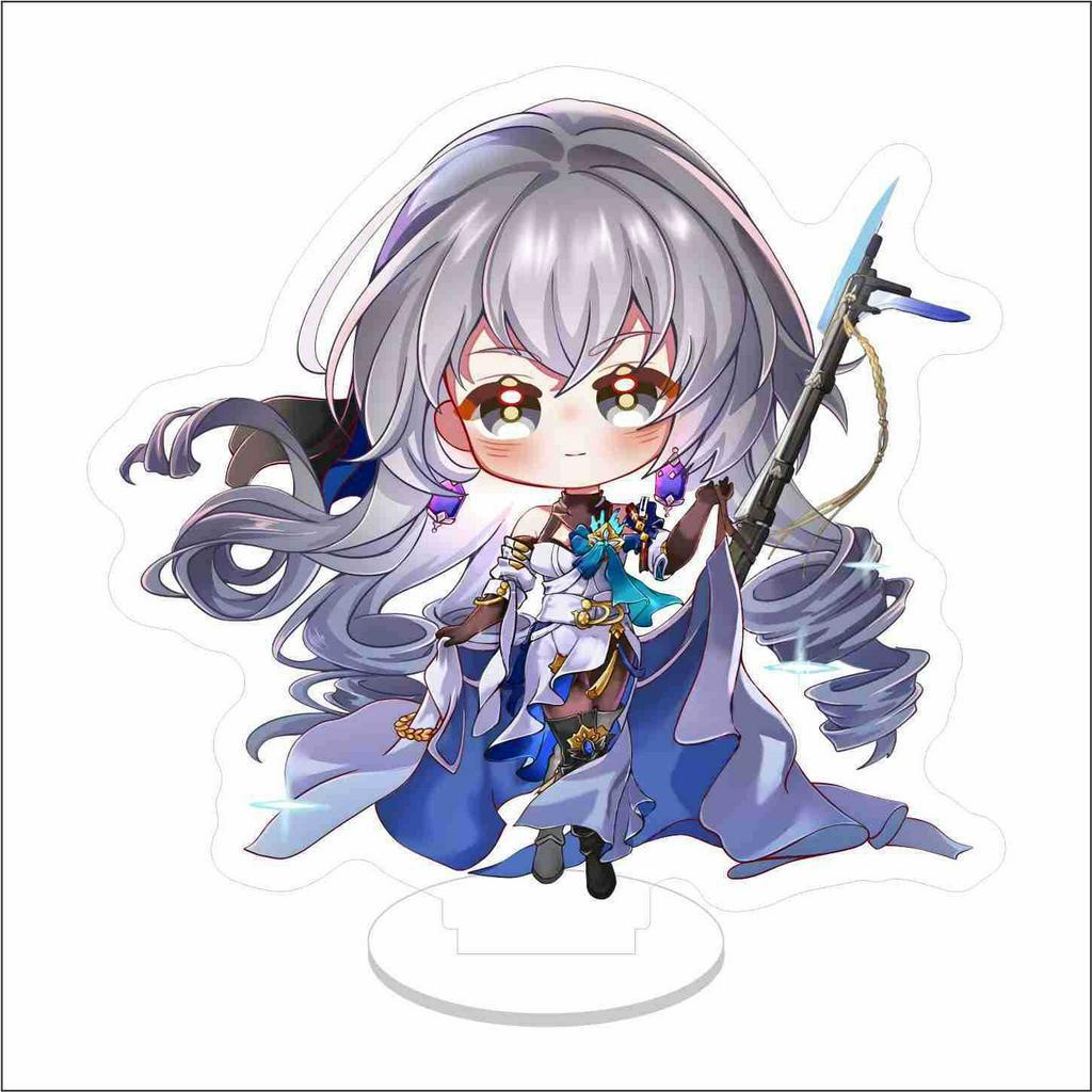 Mô hình Standee Mica Arcrylic nhân vật Honkai Star Rail mẫu bé 10cm (seele jing yuan yanqing welt clara bailu dangheng )