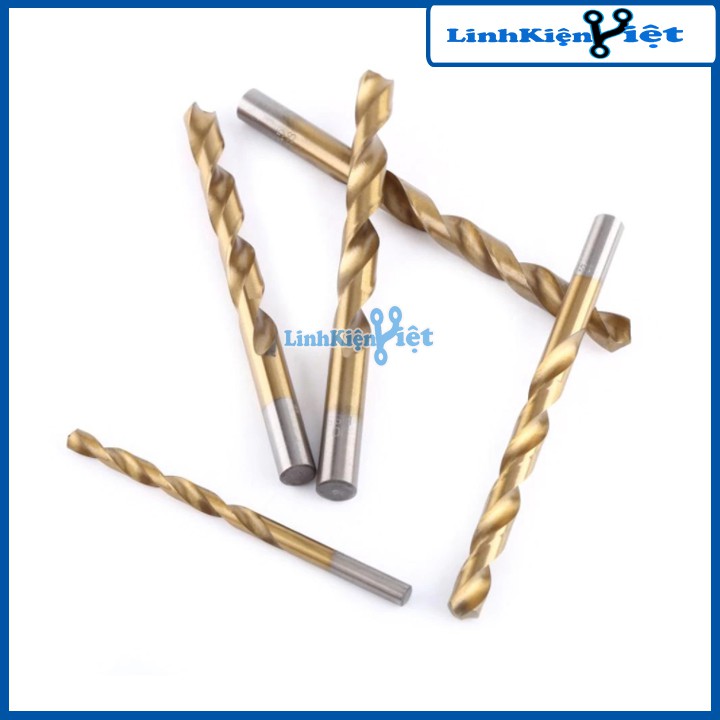 Bộ Mũi Khoan 19 Mũi Vàng Từ 1mm-10mm