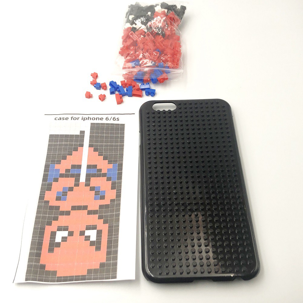 Ốp lưng Iph 6/6s DIY lắp ghép chibi mẫu phim anh hùng