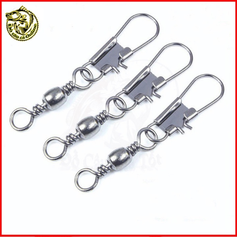 Combo 15 khoá mani - khoá link chống xoắn đồ câu FISHING_HD