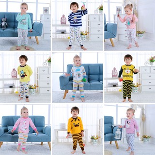 Bộ quần áo cho bé, sét quần áo thu đông hàng Quảng Châu đẹp họa tiết tê giác cầu lông