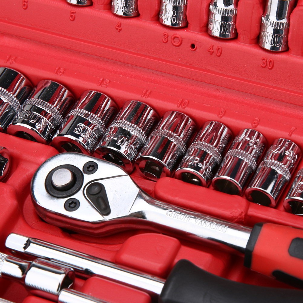Bộ cần mở ốc tự động 1/4-46pc hàng tốt chất lượng cao