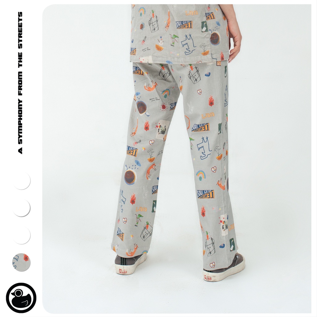 Quần nhung tăm LENINN Doodle