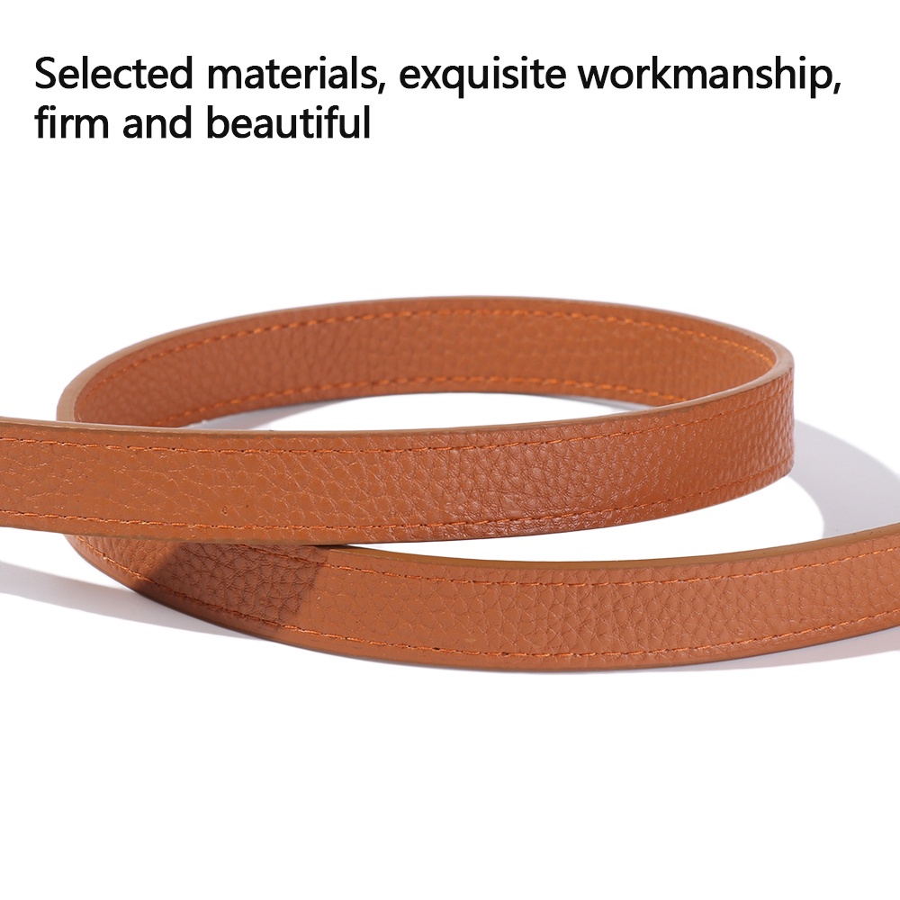 Bebetterm 1Pc Fashion Lady Belt Imitation Leather Simplicity Retro Popular Slim Waist Female Girdle