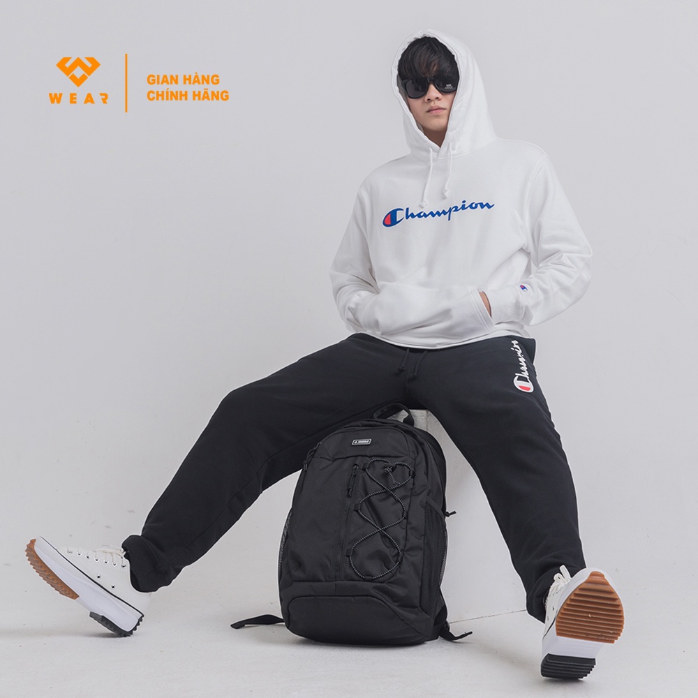 Áo Hoodie Champion JP Pullover - White - C3Q102010
