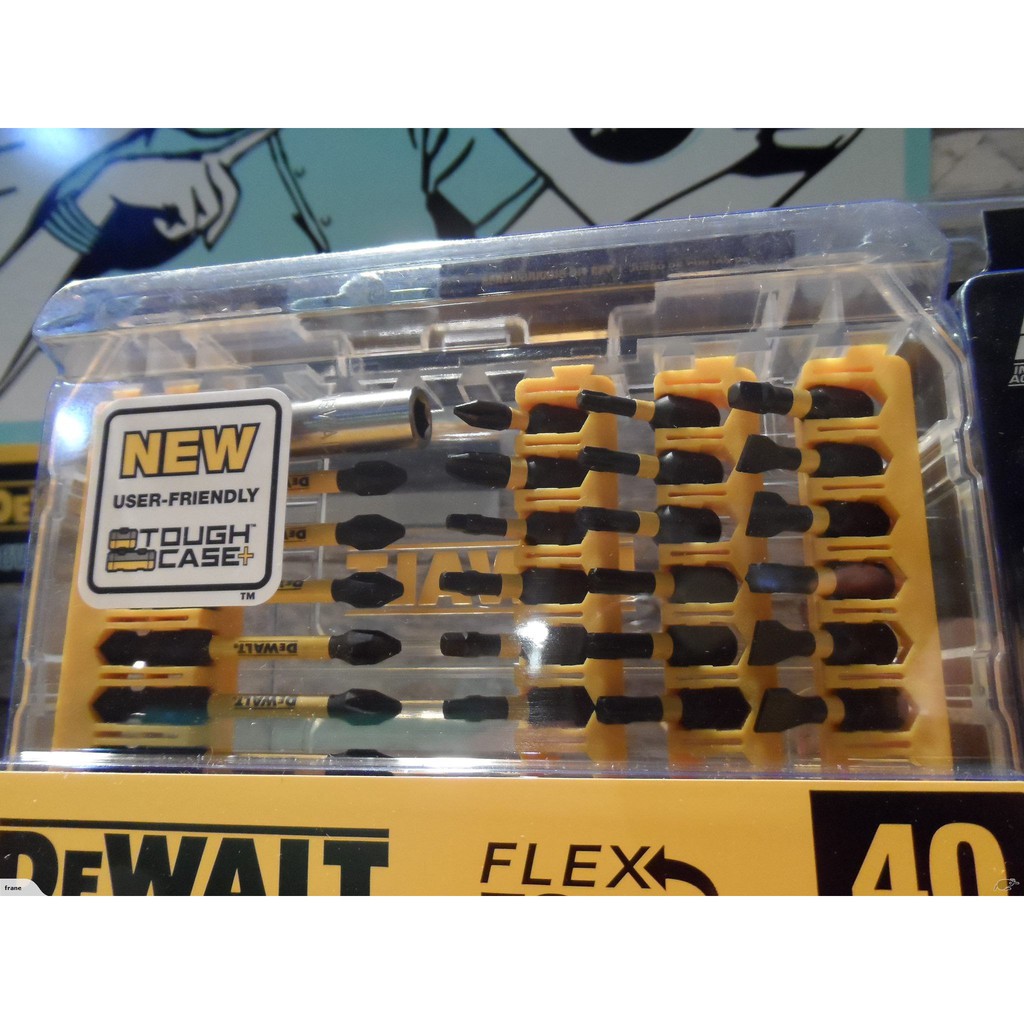 Bộ vít Dewalt DWA2T40IR IMPACT READY FlexTorq 40 chi tiết [MẪU MỚI]