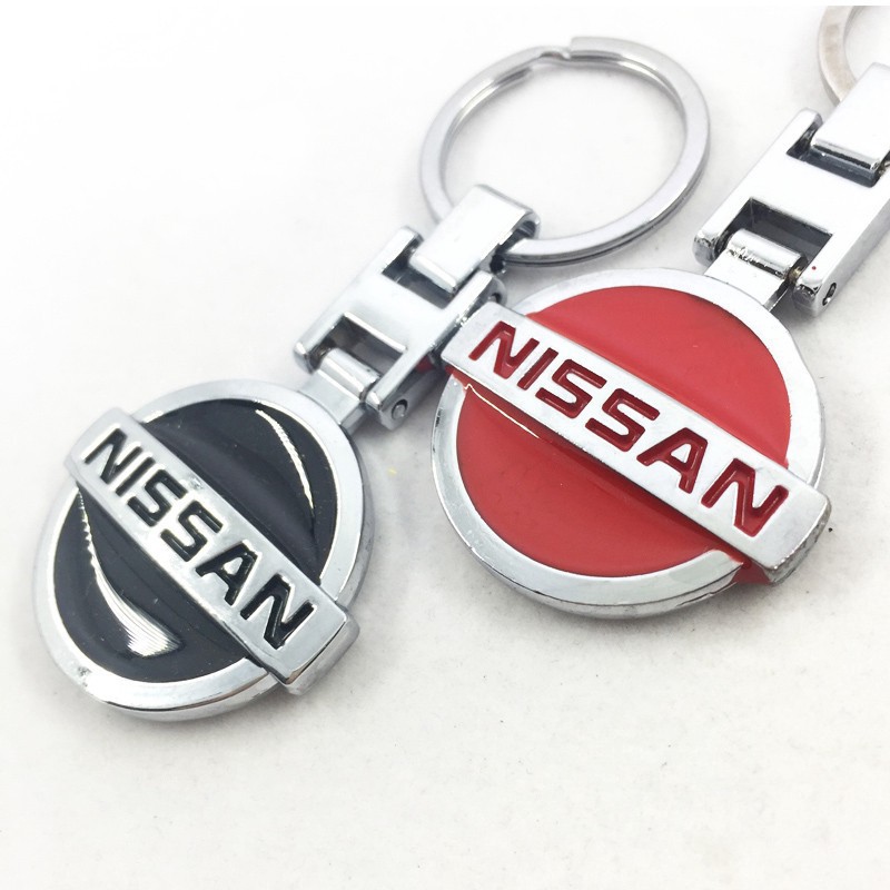 1 Móc Khóa Kim Loại Hình Logo Xe Hơi Nissan