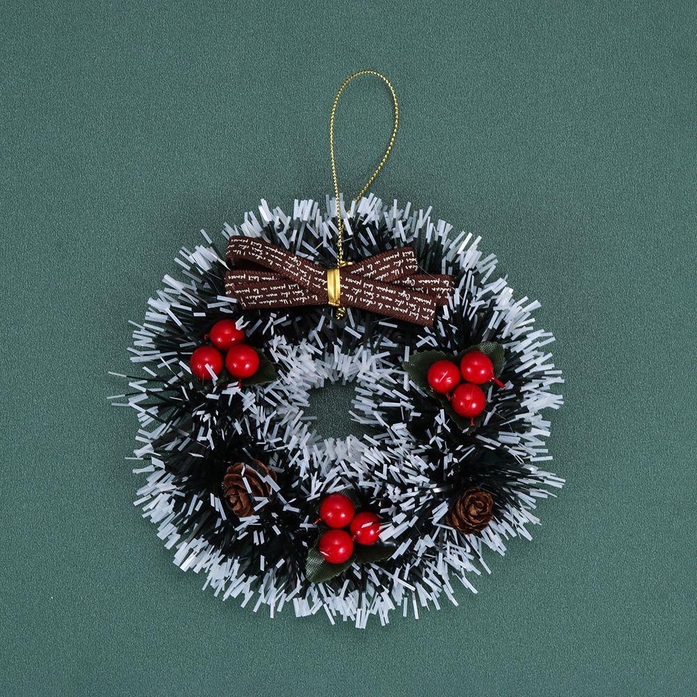 Vòng Hoa Giả Treo Cửa Trang Trí Giáng Sinh