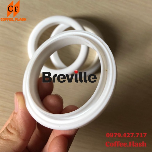 Ron (Gioăng) cao su máy Breville 870/878 -54mm màu trắng đục, vàng nhạt
