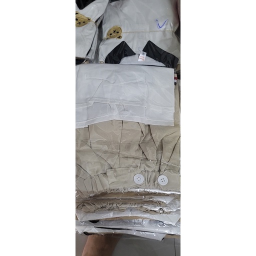 Set áo trắng cổ bẻ + cv xếp ly 2 màu bé gái