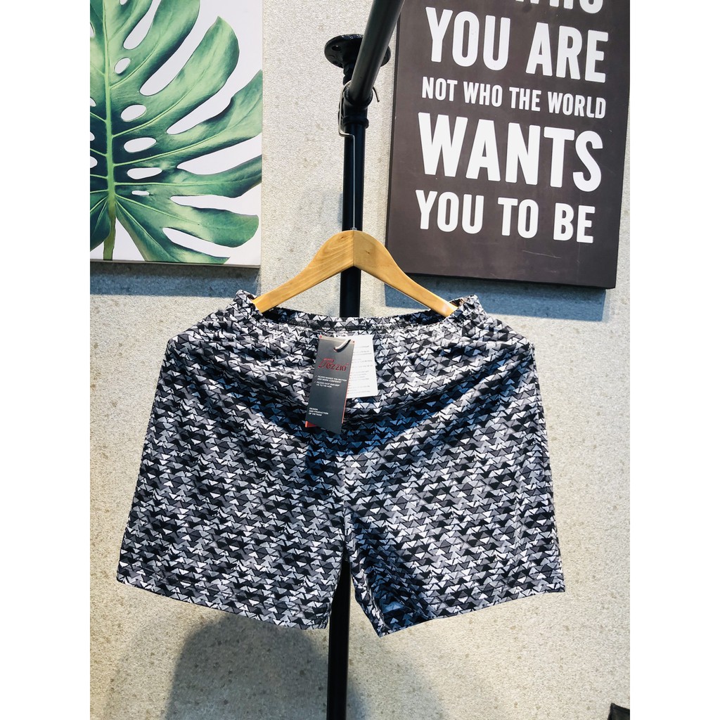 Quần đùi ngủ nam chất thun cotton thương hiệu Fezzio