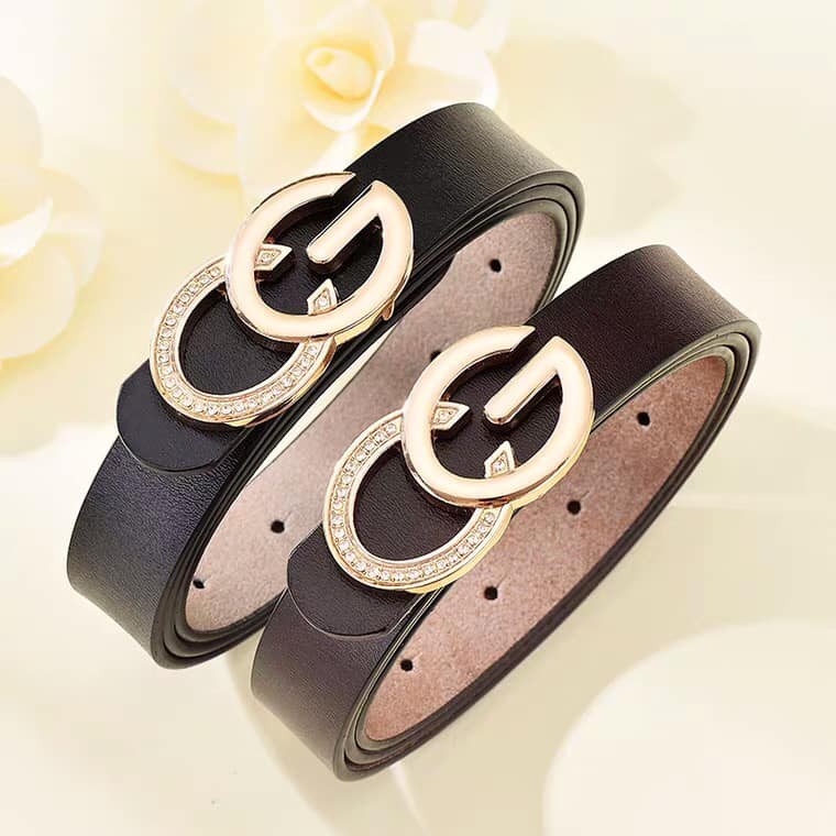 T19235 - Thắt lưng nữ da thật hàng nhập