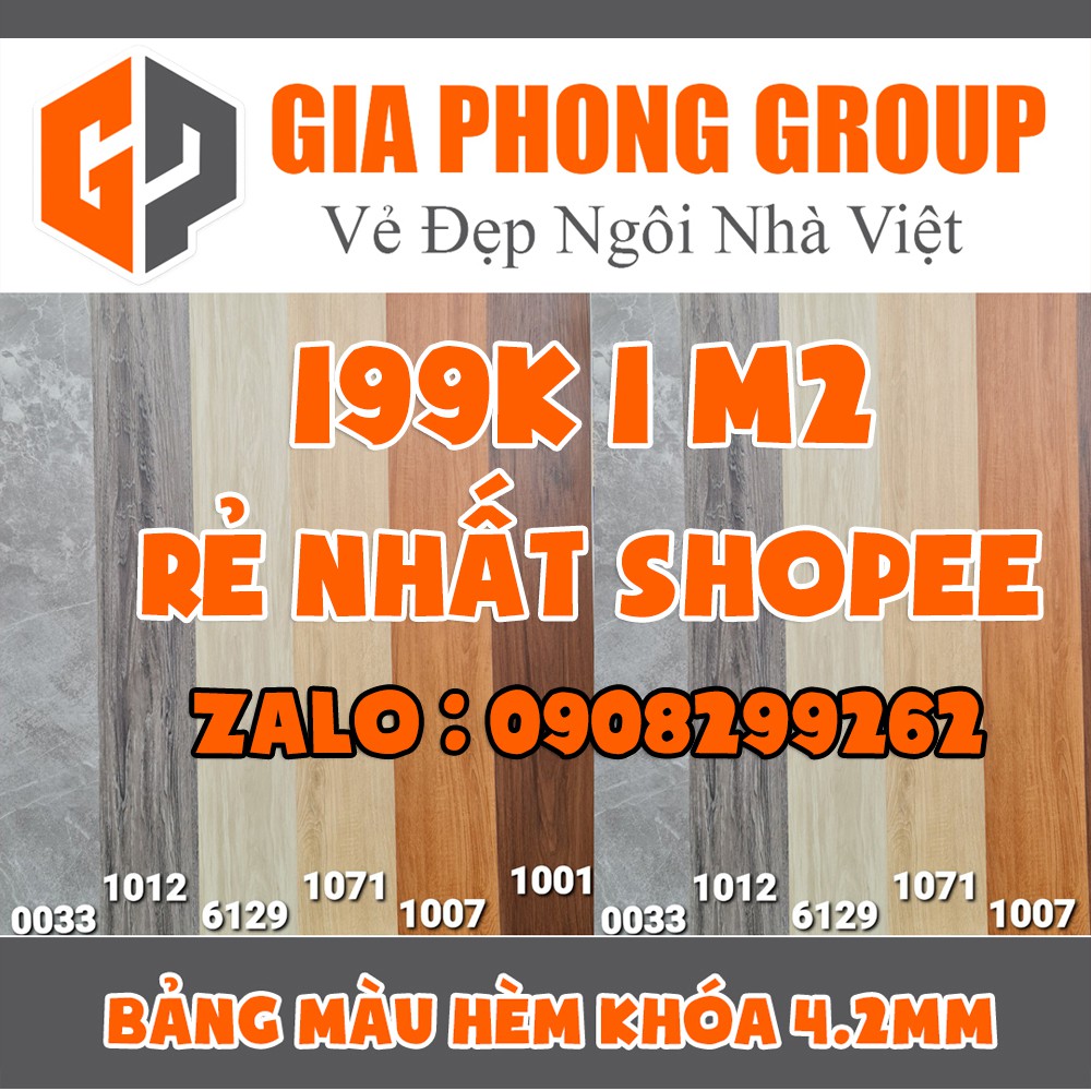 Sàn Nhựa Hèm Khóa 4.2mm Thế Hệ Mới 2021 . 1m2 Sàn Nhựa Hèm Khóa Chống Nước Độ Bền Từ 15 Đến 20 Năm Sàn Chống Cháy