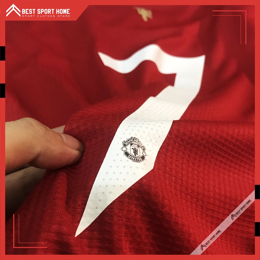 Quần Áo Bóng Đá MU Sân Nhà - Manchester United Homekit 21/22 Màu Đỏ Vải Dệt Kín Mềm Size Âu - In Ấn Theo Yêu Cầu