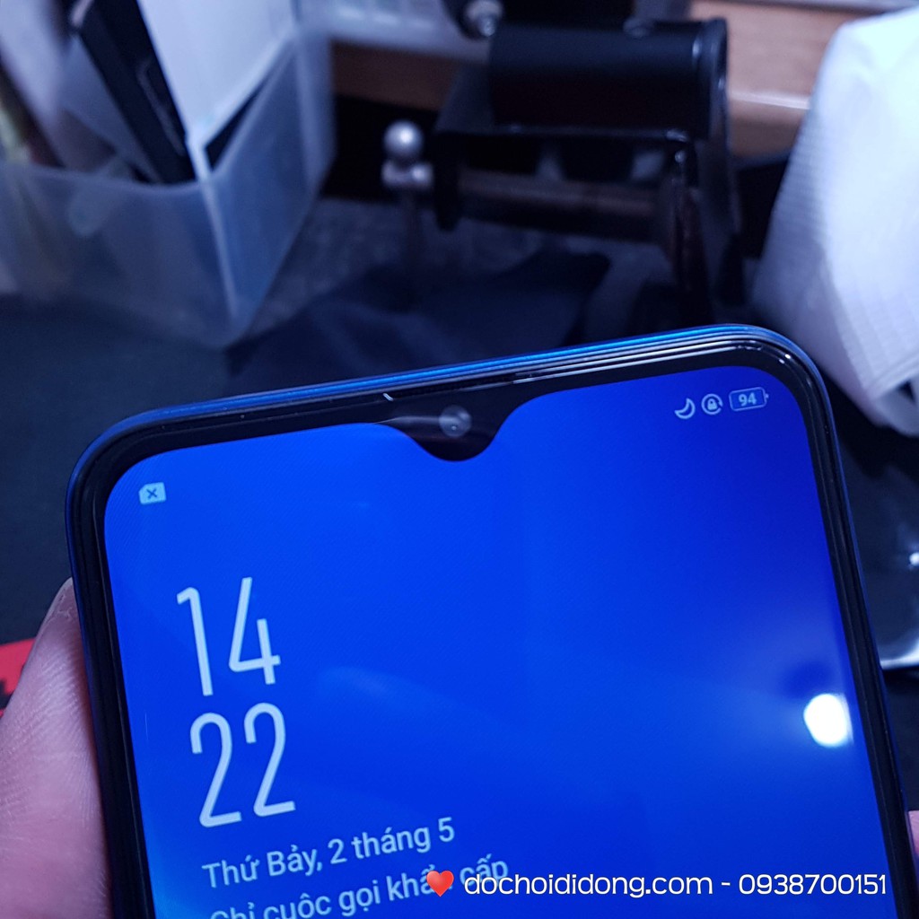 Miếng Dán Cường Lực Oppo A5s Zacase All Clear True 2.5D