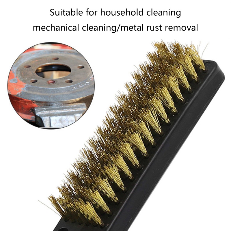 Chổi Sợi Dây Siêu Nhỏ 220x27mm 8 66x1 06 Làm Sạch Vết Trầy Xước Cho Sân Vườn