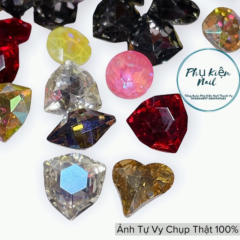 Đá Khối Size To Đại Mix 90V [Thanh Vy Nail]