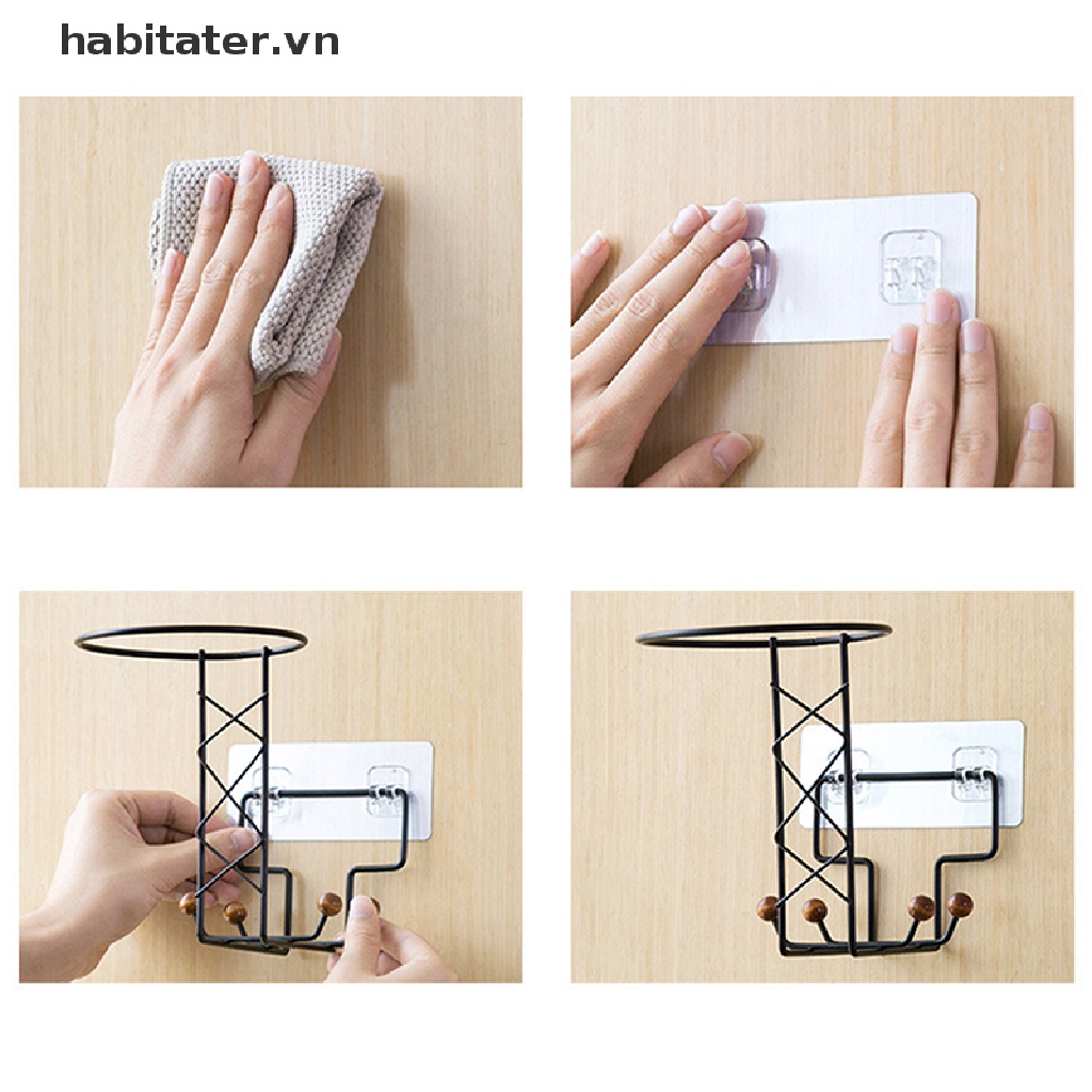 Giá Đỡ Mũ Bảo Hiểm Gắn Tường Tiện Dụng Cho Xe Máy