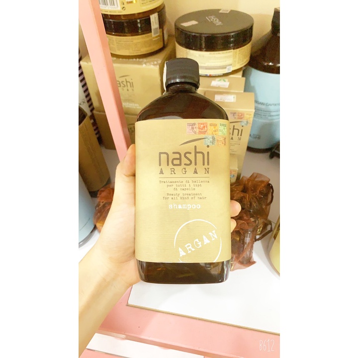 DẦU XÃ PHỤC HỒI TÓC NASHI ARGAN 500ML