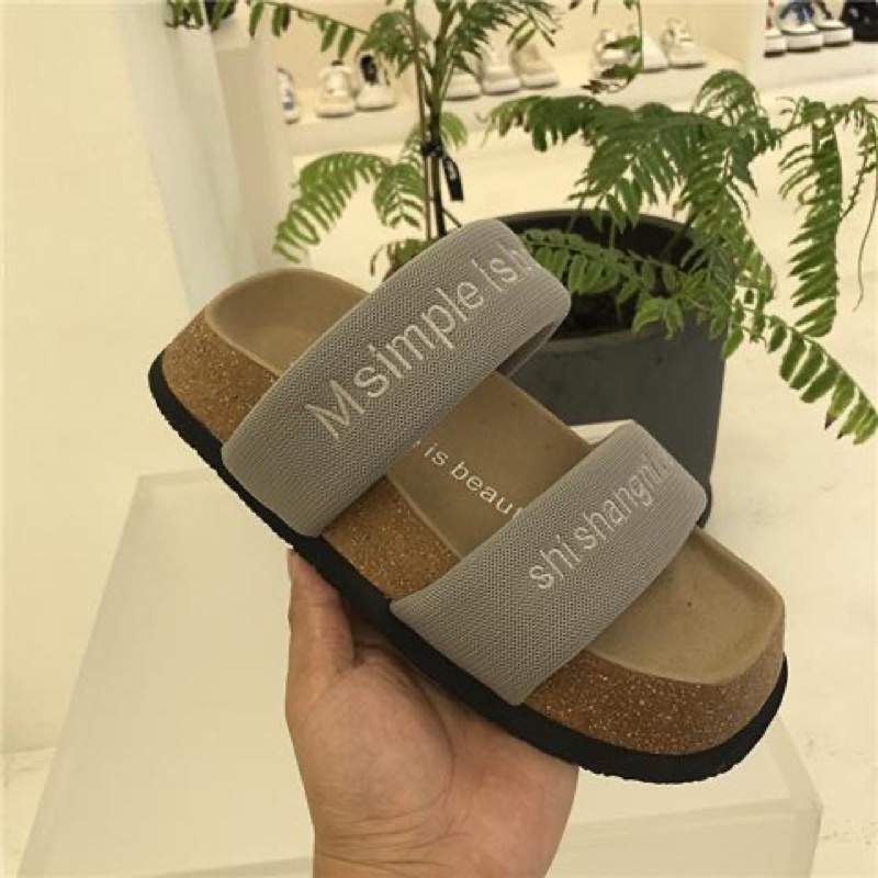 DÉP HAI QUAI ĐẾ BÁNH MÌ PHONG CÁCH HÀN QUỐC