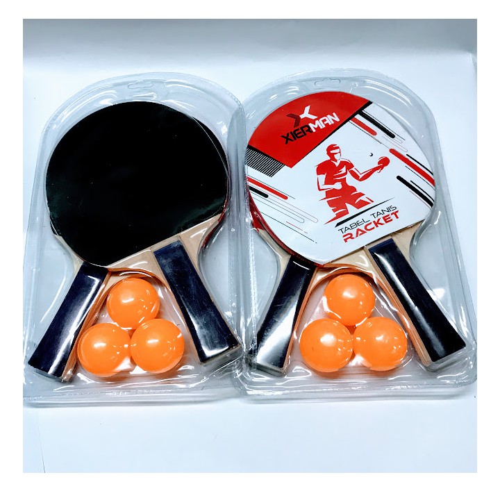 1 cặp vợt bóng bàn RACKET kèm bóng